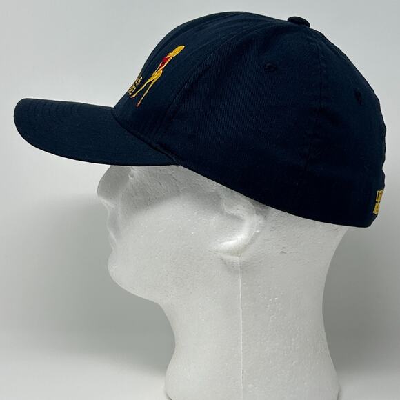 Vintage Y2Ks I Give Referrals Strip Club Hat Cap FlexFit S-M Blue Stripper Funny - Picture 7 of 10